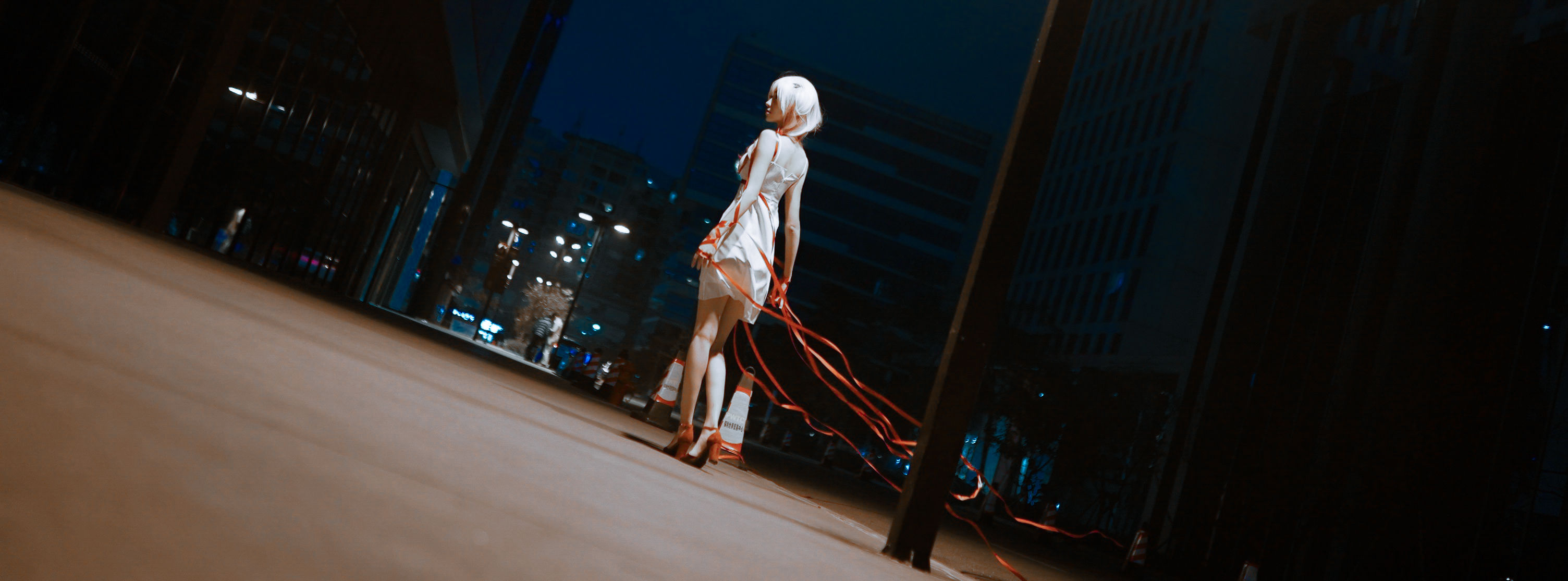 [Cosplay写真]动漫博主南桃Momoko楪祈白裙插图6